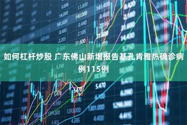 如何杠杆炒股 广东佛山新增报告基孔肯雅热确诊病例115例